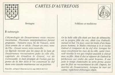 Douarnenez — Port i nabrzeża — Édito-Service S.A. nr 49 — Rewers