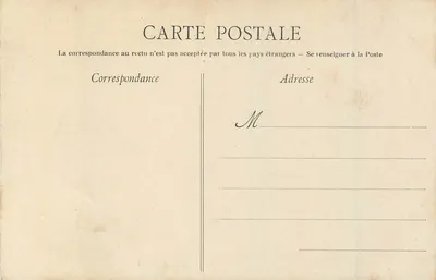 Bazylika NMP Bonne-Nouvelle w Rennes — ufundowana 24 marca 1904 — kolekcja A. Dechelette, Rennes — Rewers