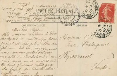 Lourdes — Procesja. — I.N.P. nr 97 — Rewers