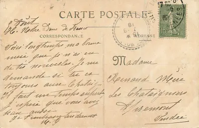 Jaskinia Lourdes — widok jaskini z tłumem — wydawca anonimowy, nr 293 — Rewers