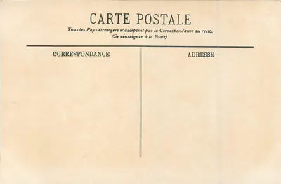 Lourdes — Vista para o Castelo — LL. — Verso