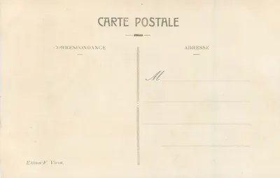 Lourdes - Eerste Station van het Kruisweg — Uitgave F. Viron — Achterkant