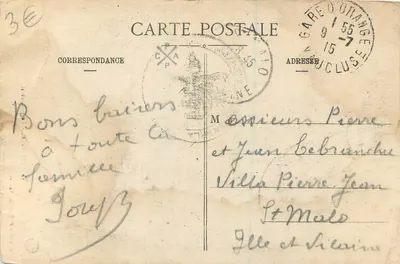 Valência - O Pendentif — Coleção P. Peyrouze, n°30 — Verso
