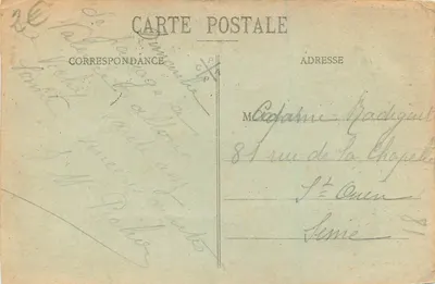 Valence - Pejzaż ogólny — Wydawca Labellée, n° 52 — Rewers