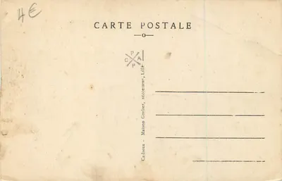 Malo-les-Bains — De Strand — E.C. — Achterkant