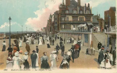 Malo-les-Bains — A Dique — LL.