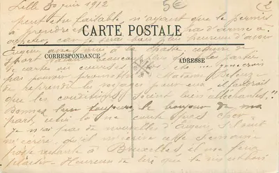 Malo-les-Bains — La Digue — Bloemenconcours van de Petite Grivonde — Achterkant