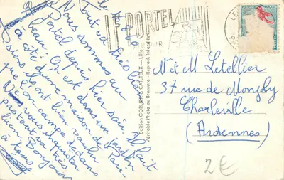 Malo-les-Bains — Souvenir — Edition GORLIER & CAILTEUX - Lille — Back