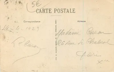 Malo-les-Bains - De Strand tijdens de Badtijd - I.L. — Achterkant
