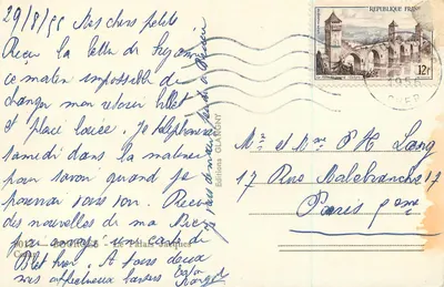 Zamek w Paimbœuf — ogólny widok — Wydawnictwo Glangny, nr 2014 — Rewers