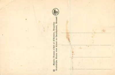 Cantharo assinado por Douris — Cerâmica do início do século V a.C. — Museus Reais de Arte e História, Bruxelas, n° V. 25 — Verso