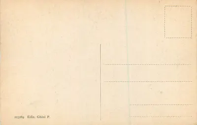 S. Gimignano - Kościół S. Agostino - S. Agostino towarzyszy do szkoły (B. Gozzoli) — Rewers