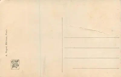La Toilette — Salone 1913 — Ch. Vasnier — A.N. Parigi — Verso