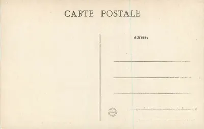 Palais de Fontainebleau — Antichambre des Appartements de Napoléon Ier — Collection Artistique L.M. — Rewers