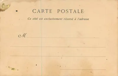 Auxerre — Chór i Wieża Chóru Katedry — Collections ND. Fot. nr 28 — Rewers