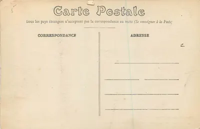 Redon (Il-et-V.) — Abside da Igreja e a Promenade — E. Mary-Roussellière, Rennes, n°4 — Verso