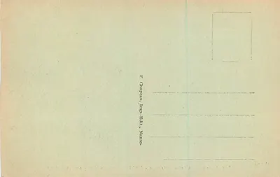Castelo de Lauvergnac — La Turballe — Castelos da Loire-Inférieure — n° 160 — Verso