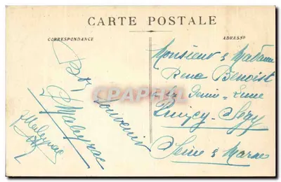 Nice - Ogólny widok ogrodów Albert I — Baylone Frères, Nice — Rewers
