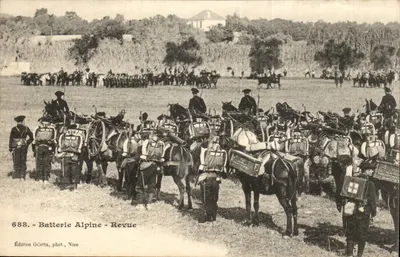 Bateria Alpina - Revista — Edição Giletta, fotografia, Nice, n° 688