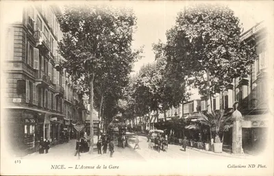 NICE — Avenida da Gare — Coleções ND Fot. n°423