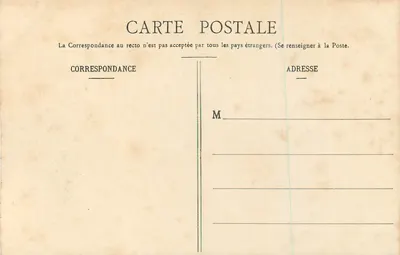 Port-Louis - A Cidadela - Vista tirada da Baía — Coleção H. L. M. — Verso