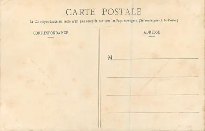 Port-Louis — A Mar revolvendo-se sobre os Muros — Coleção H. Lacroix, Paris — Verso