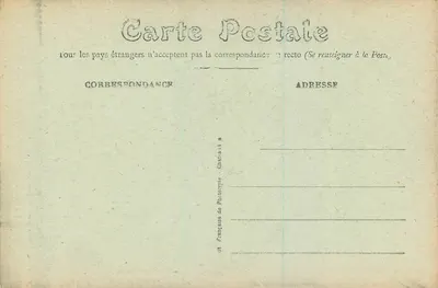 Le Mans — Dom Królowej Bérengère — Wydawnictwo J. Bouveret — Rewers