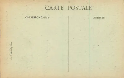 Marseille — Fontein van de Danaïden — Uitgever E. D. B. n°195 — Achterkant
