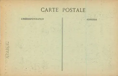 Marsiglia — Boulevard du Musée — L'Aveugle et le Paralytique — J. Turcan — Verso