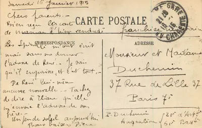 Angoulême — Les Ames Simples — N.G. — Verso