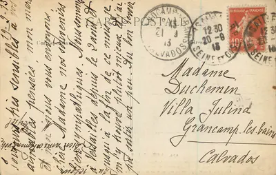 Versailles — Bassin d'Apollon — Editora ELD, n° 279 — Verso