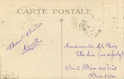 Monako — Pałac Książęcy ; Widok z Bastionów — Lématre, Wydawca Nice, n°18 — Rewers