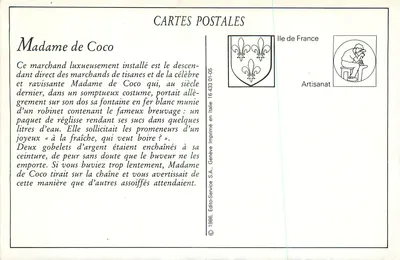 Festa de Carrossel — O Vendedor de Coco — S.&Cie — Verso