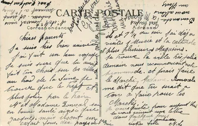 Rouen — Ogólny widok z Côte Sainte-Catherine — Wydawca CPD — Rewers