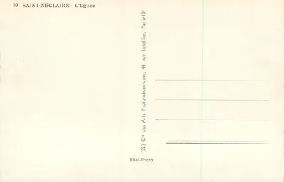 Saint-Nectaire - L'Église — éditeur Réal-Photo, n°39 — Reverso