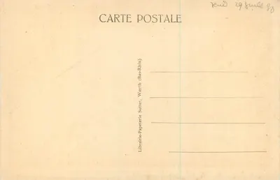 Wœrth — Monumento da Armada Francesa (1870-1871) — Verso