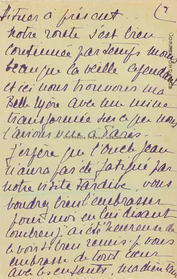 Duży drzewo w Montauguey — Par St-Lèger-sous-Beuray — Rewers