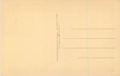 Święta Bernadetta — statua w Lourdes, lipiec 1934 — J. S. Hartmann — Rewers