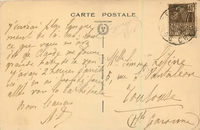 Katedra w Bourges — Absydę XII wieku — Wschód — Rewers