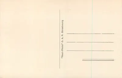 Tympań Dużego Portalu — Katedra w Strasburgu — G.A.P. n°390 — Rewers