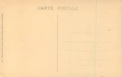 Dauphiné - A Estrada de Saint-Pancrasse — Editor Martinotto, n°40 — Verso