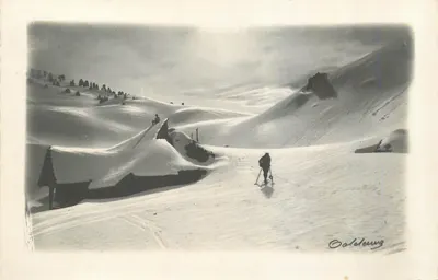 Sciare nelle montagne innevate — Odeleberg — editore Odeleberg