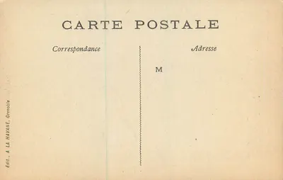 Dauphiné — Rota de Saint-Pancrace e a Dente de Crolles — Verso