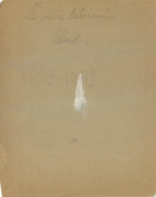 Praca matki — Chardin, 1699-1779 — Rewers