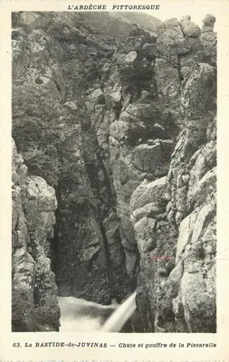 La Bastide-de-Juvinas — Queda e abismo da Pissarelle — P. Duhont, editor