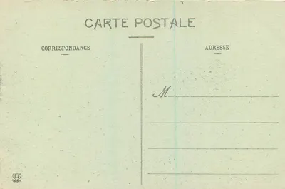 Jurançon, vista do Boulevard des Pyrénées — Les Basses-Pyrénées — Fototipo Labouche Frères, Toulouse — Verso