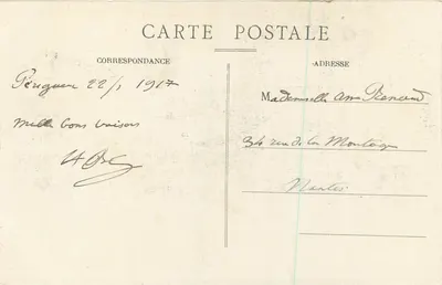 Périgueux — La Basilica di San Front — Libreria P. Léon, O. B. Francia, Périgueux — Verso