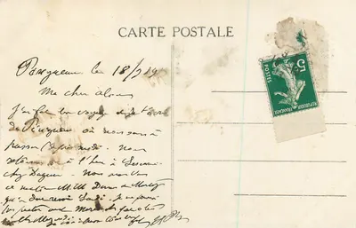 Périgueux — Torre di Vésone — Libreria Fénelon, Périgueux — Verso