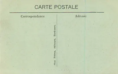 St-Émilion — Palácio Cardinal (séculos XIII e XIV) — BR 219 — Verso