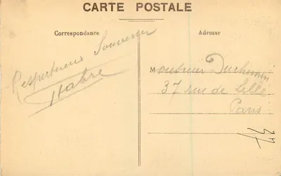 Rouen — Rue de la Grosse Horloge — C.V. 343 — Rewers
